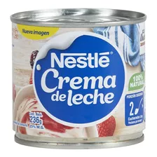 Crema De Leche Nestlé Lata Abre Fácil 236 G