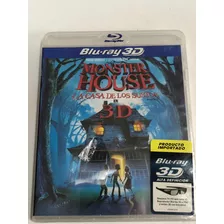 Blu Ray Monster House 3d Nueva Original