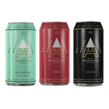 Cerveza Andes Origen Lata 473cc Pack Ipa X2 Roja X2 Negra X2