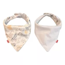 Baberos Bandana Combo X 12 Reversibles De 0 A 3 Años