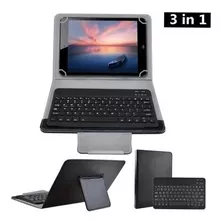 Funda Universal Teclado Bluetooth Para Tablet De 10 Pulgadas