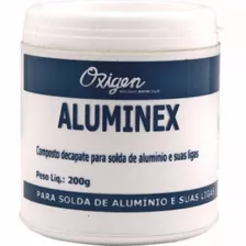 Fluxo Para Aluminio (aluminex) 200 Grs (kit 3 Potes)