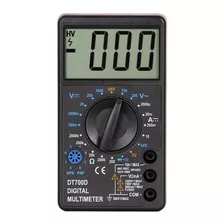 Multimetro Tester Digital Pantalla Grande Vol Amp Res Buzzer