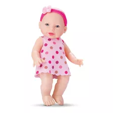 Boneca Bebe Tata Baby Com Chupeta 28cm 636 - Divertoys
