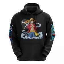 Blusa Moletom Cancuru One Piece Monkey D. Luffy Anime Ref 41