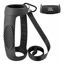 Capa Case Bumper Emborrachada Para Jbl Charge 5 E Alca Ombro