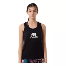 Musculosa Deportiva Vlack Cumin Mujer Negra