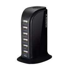 Cargador Rápido X 6 Usb, Avantree Powertower 8amp / 40w