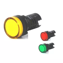 Ojo De Buey Led Piloto Baw 22mm Colores 230-100v