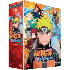 Dvd Naruto Shippuden 2ª Temporada Box 1 Novo - 5 Dvd's