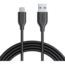 Cabo Usb 3.0 Tipo C Powerline 90cm Preto Anker A8163