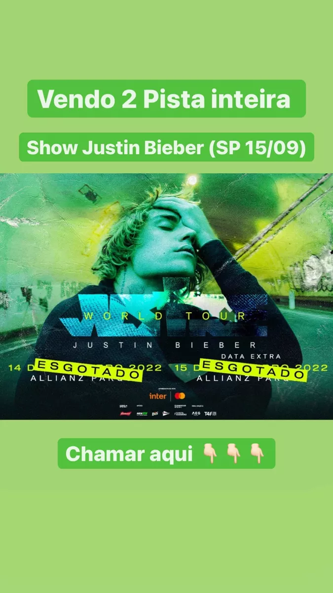 Show Extra Justin Bieber Sp 15/09