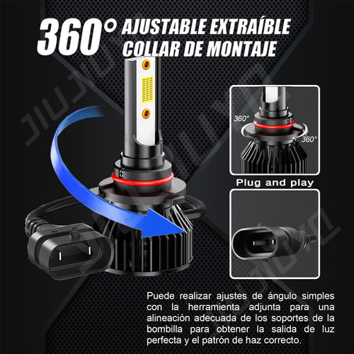 16000lm Kit Faros Led Luz Alta Y Baja Para 2015-19 2020 Crv Foto 9