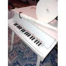 Piano De Brinquedo Hering Amadeus Antigo Branco