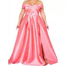 Vestido De Fiesta Largo Extra Grande Plus Size Boda