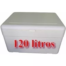 2 Caixa Térmica D Isopor Capacidade 120 Litros C/dreno