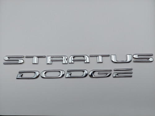Emblemas Dodge Stratus Letras Cromadas De Cajuela  Foto 3