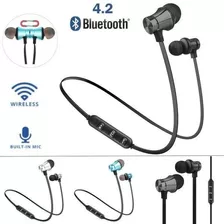 Fone De Ouvido Bluetooth Em Couro 998bt Importado Preto