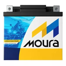 Bateria Moto Honda Cg 160 Fan Flex 2018 - Moura Original