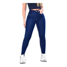 Calça Skinny Jeans Feminina Muita Lycra Elastano Com Bolsos