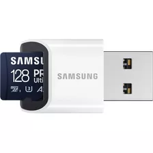 Tarjeta De Memoria Samsung Pro Ultimate Lector 128gb 200mb/s