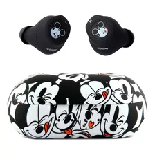 Disney Mickey Mouse - Auriculares Bluetooth Con Funda De Ca.