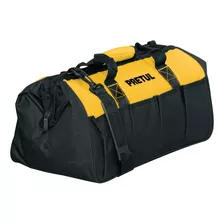 Maletin Porta Herramientas Bolso Pretul Male-18p Largo 45 Cm Color Negro