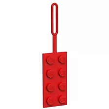 Etiquetas Para Equipaje Lego Santoki, Color Rojo, 1 Unidad