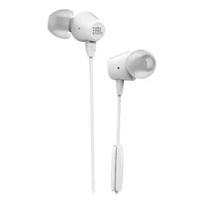 Audífonos Con Micrófono In Ear Jbl C50hi Blanco