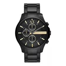 Reloj Armani Exchange Black Genuino Ax2164 Para Caballero