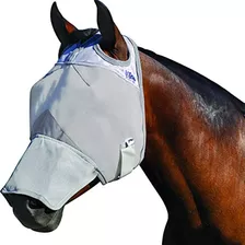 Cashel Crusader Fly Mask Con Nariz Larga Todos Los Tamaños