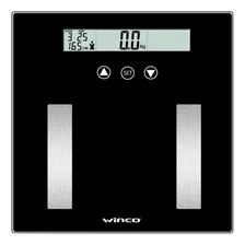 Balanza Personal Winco W-7002 Negra Digital 180kg, Novedad !