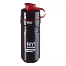 Caramañola Botella Ciclismo Polisport T500 Termica Lacusport Color Negro/rojo