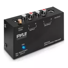 Pyle Phono - Preamplificador De Fonógrafo Estéreo De Audio