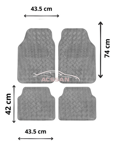 Tapetes 4pz Metalicos Lexus Lx 2024 Foto 2