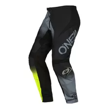 Element Racewear Pant Black/gray/neon Yellow