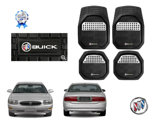 Tapetes 3d Logo Buick + Cubre Volante Lesabre 1996 A 2004 Foto 2