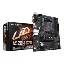 Board Gigabyte A520m S2h Am4 A520 Micro Atx Mb