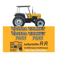 Kit Adesivo Trator Valtra Valmet 785s Turbo + Etiquetas Mk