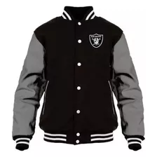 Chamarra Universitaria Raiders Las Vegas Fan Made Plus Extra