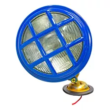 Farol Ford Trator Com Grade Azul - Fortluz