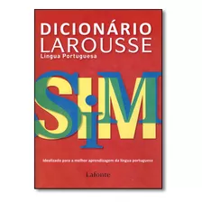 Livro Dicionário Larousse - Língua Portuguesa