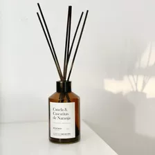 Difusor Con Varillas Ambiental 200ml Perfume Bohemia 