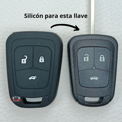 Funda Silicn Llave Chevrolet Sonic Llave Fija Y Pila Foto 6