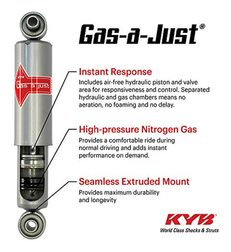 Amortiguador De Gas Kyb Kg4739 Foto 5