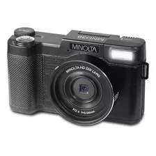 Camara Digital Minolta Mnd30 30 Mp 2.7k Ultra Hd Negro