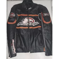 Campera Cuero Harley Davidson