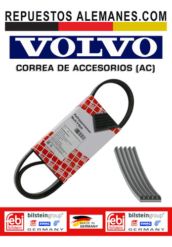 Correa Accesorios Volvo C30 C70 S40 V50  Foto 3