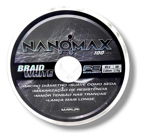 Multifilamento Maruri Nanomax -ideal Lanzamiento De Costa-