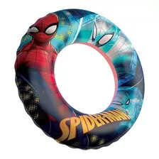 Boia Inflavel Infantil Circular Piscina Praia Spiderman 56 